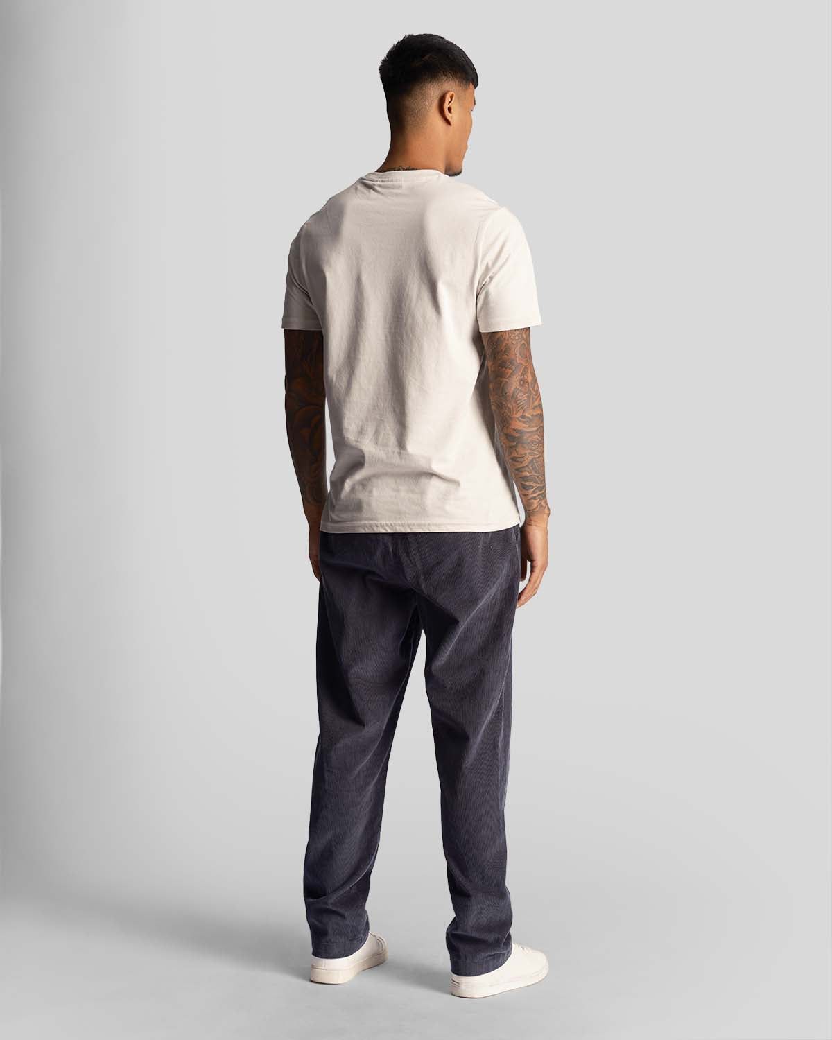 Needle Cord Draw String Trouser sold by Lyle & Scott product image thumbnail 3
