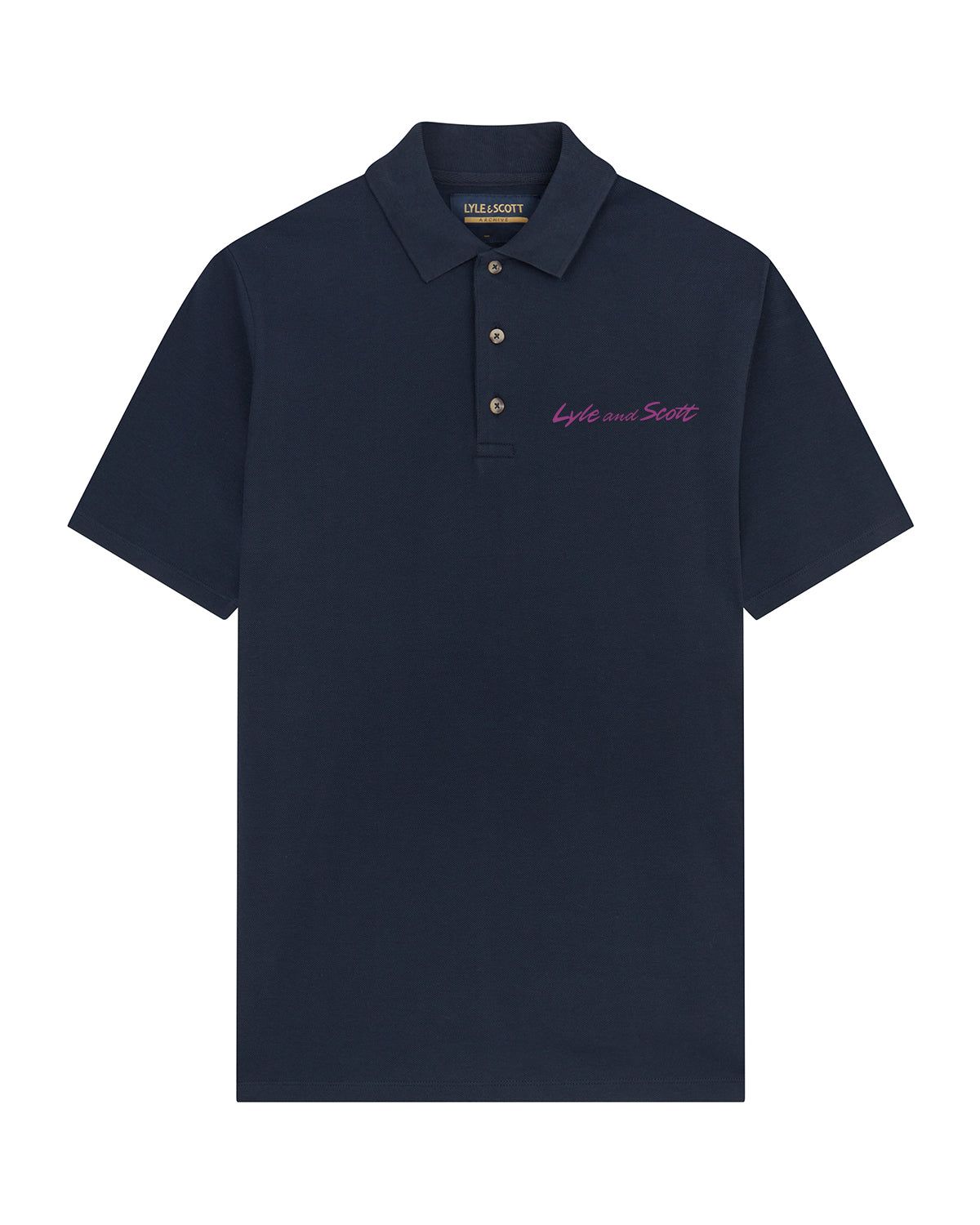 Script Polo Shirt sold by Lyle & Scott product image thumbnail 5