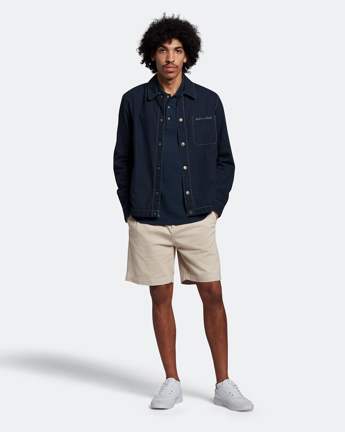 Script Polo Shirt sold by Lyle & Scott product image thumbnail 2