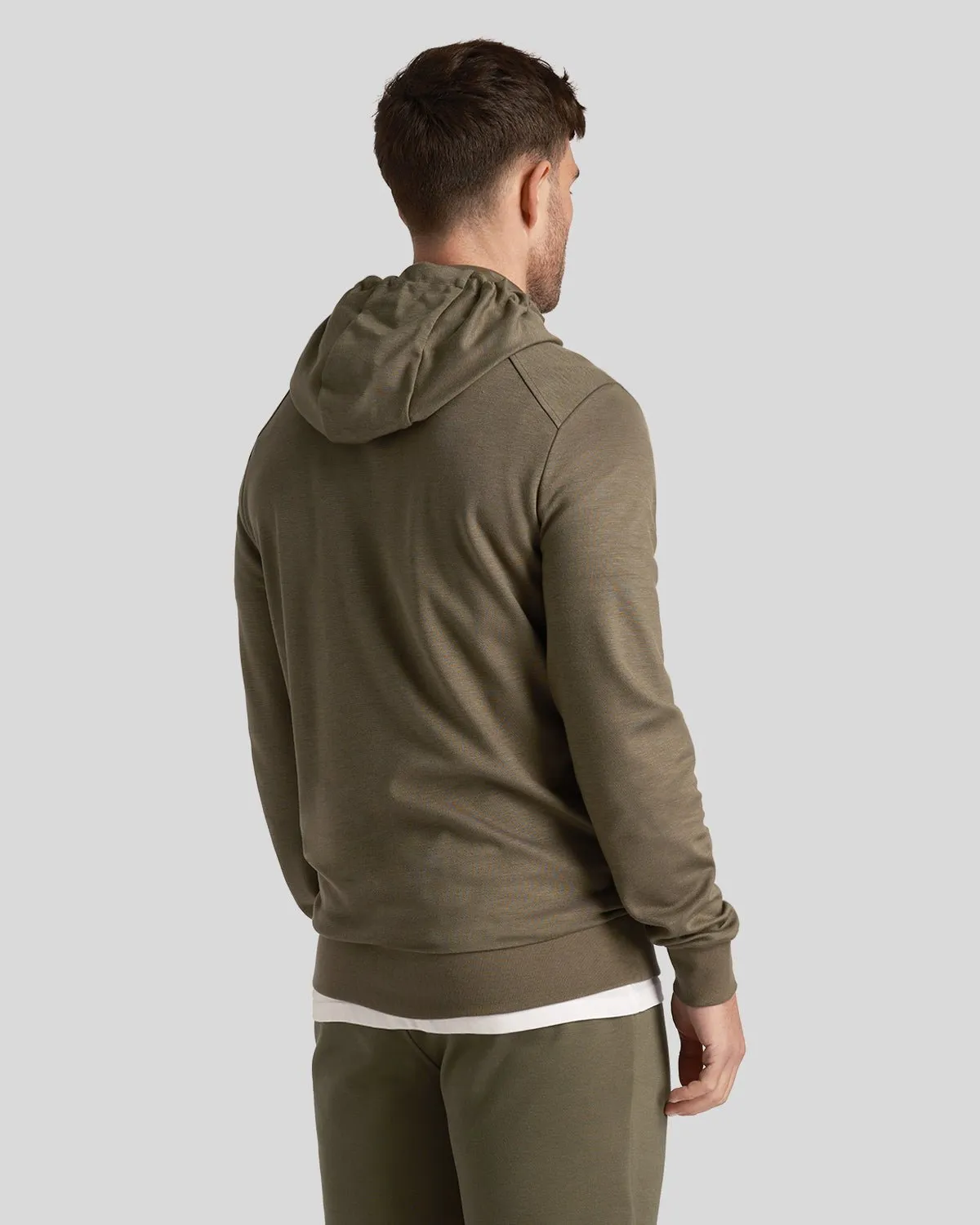 Sports Fly Fleece Hoodie sold by Lyle & Scott product image thumbnail 3