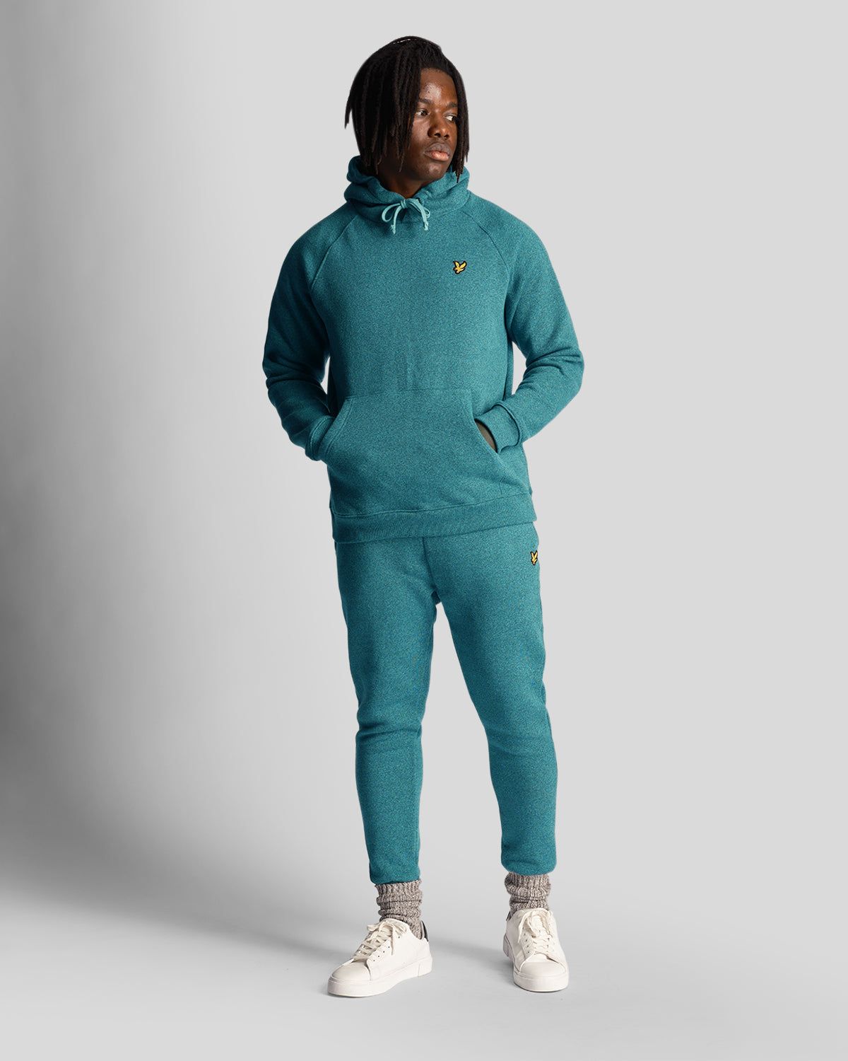 Marl Hoodie sold by Lyle & Scott product image thumbnail 2