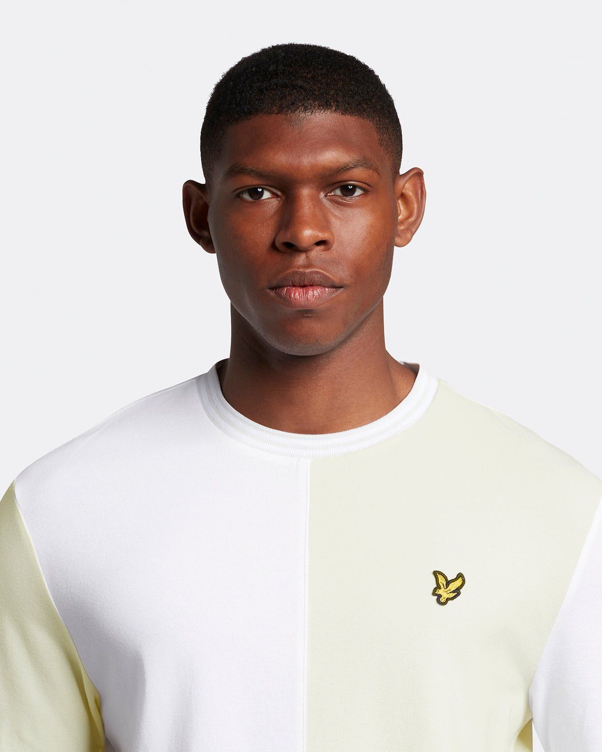 Wide Tonal Stripe T-Shirt sold by Lyle & Scott product image thumbnail 4