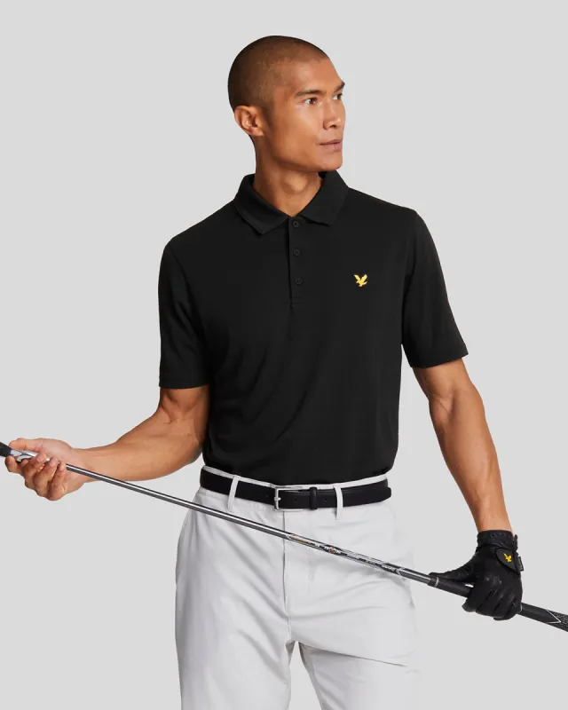 Golf Grid Technical Polo Shirt sold by Lyle & Scott