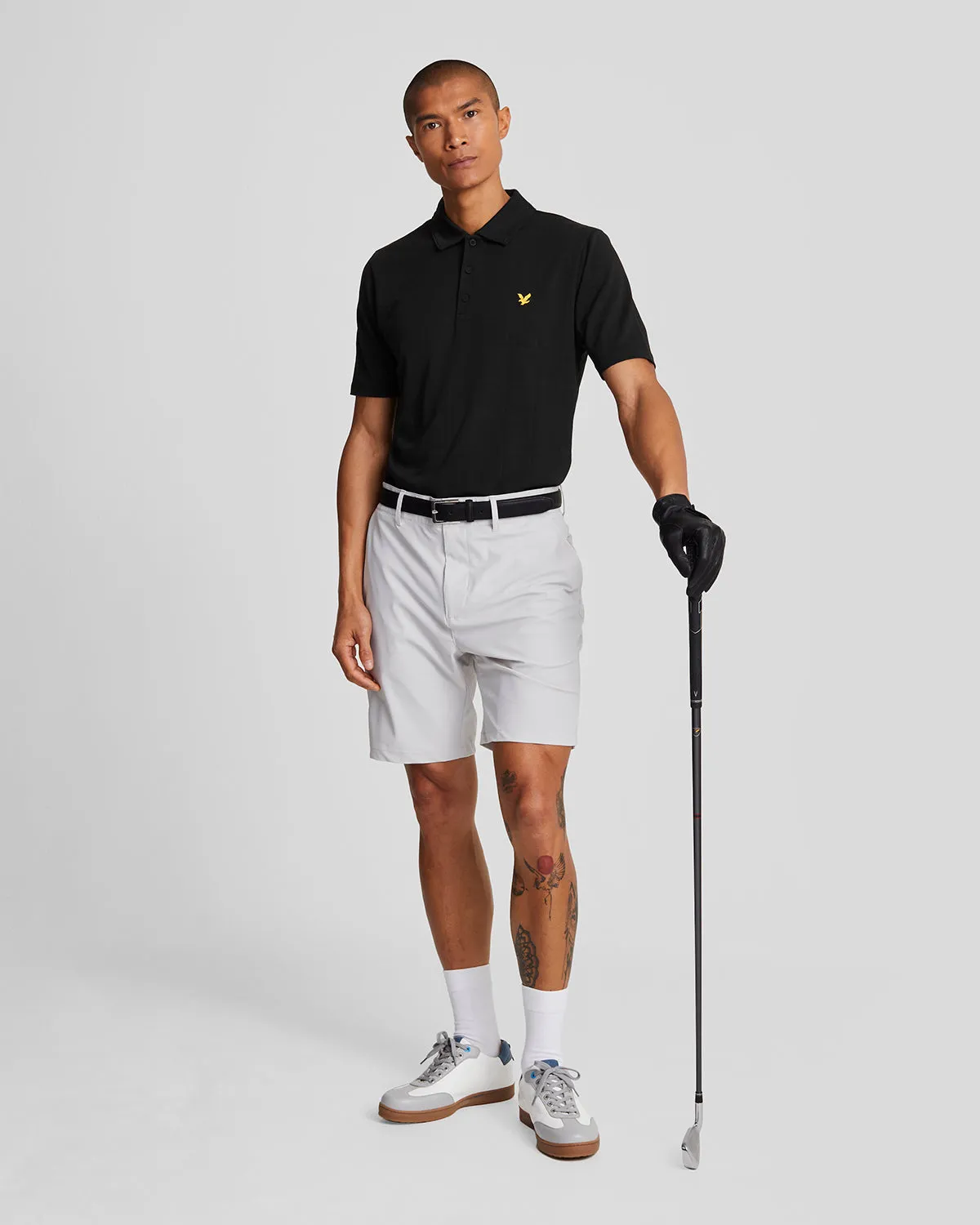 Golf Grid Technical Polo Shirt sold by Lyle & Scott product image thumbnail 2