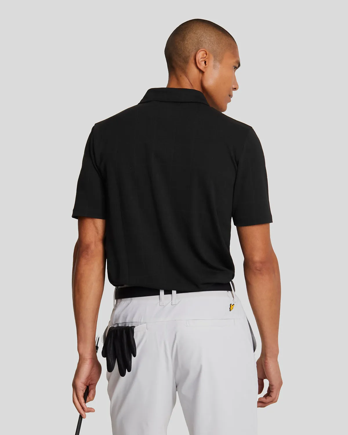 Golf Grid Technical Polo Shirt sold by Lyle & Scott product image thumbnail 3