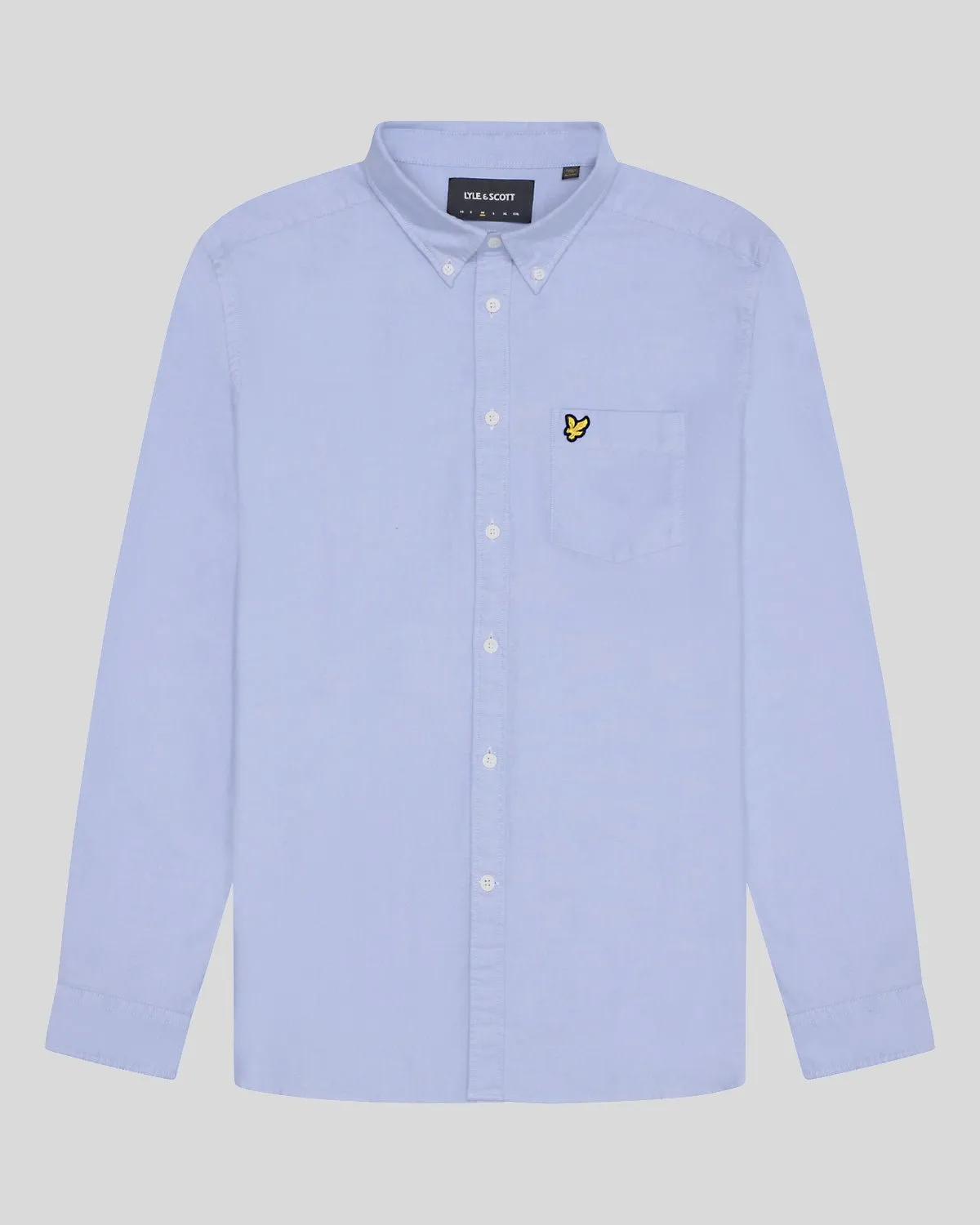 Cotton Button Down Oxford Shirt sold by Lyle & Scott product image thumbnail 5