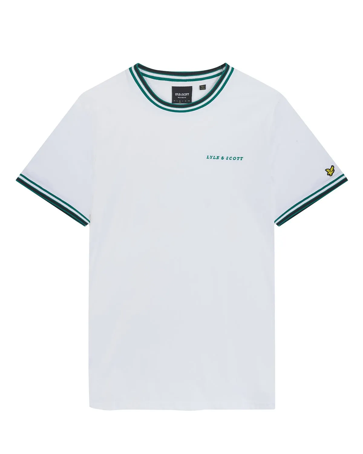 Embroidered Tipped T-Shirt sold by Lyle & Scott product image thumbnail 5
