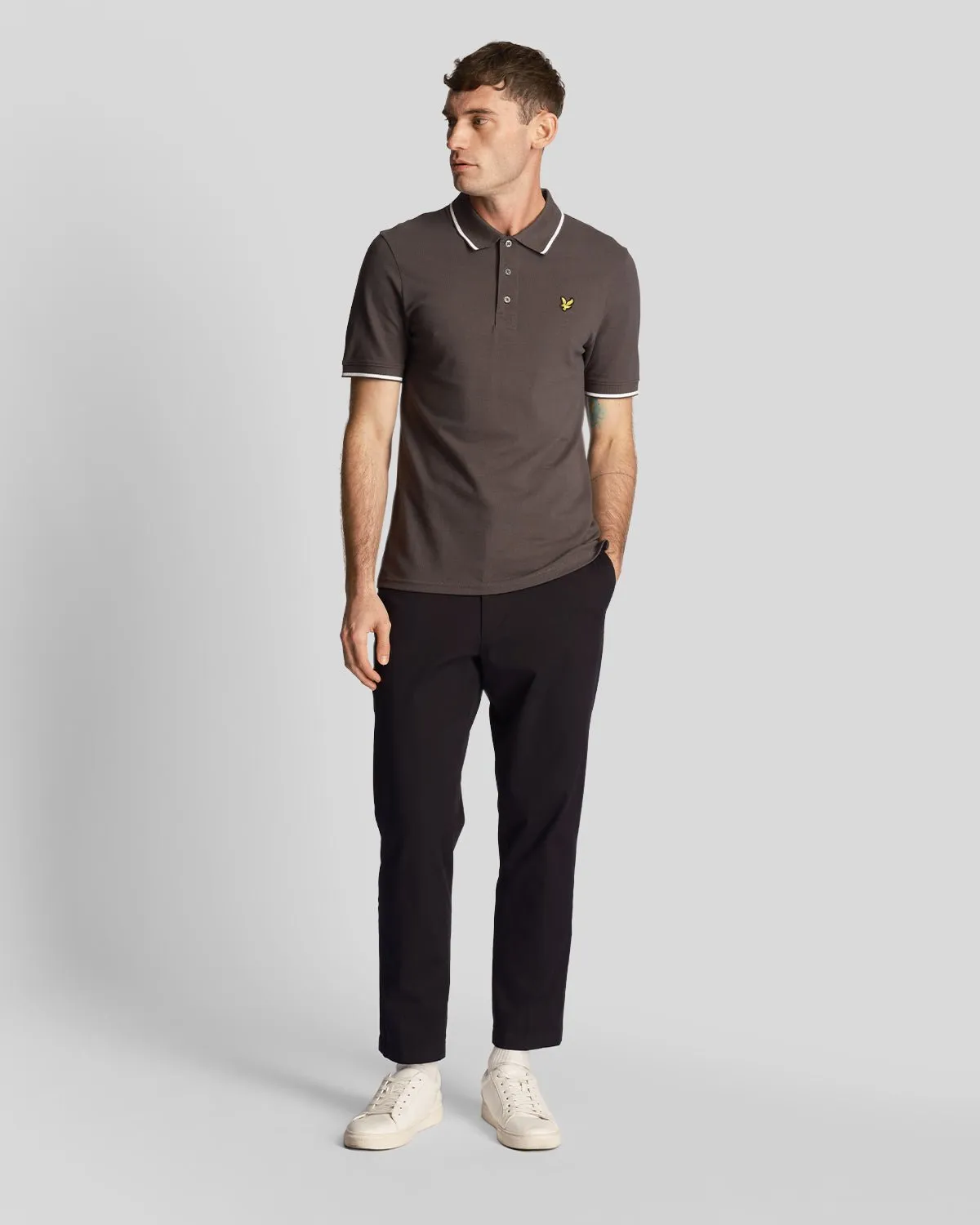Tipped Polo Shirt sold by Lyle & Scott product image thumbnail 2