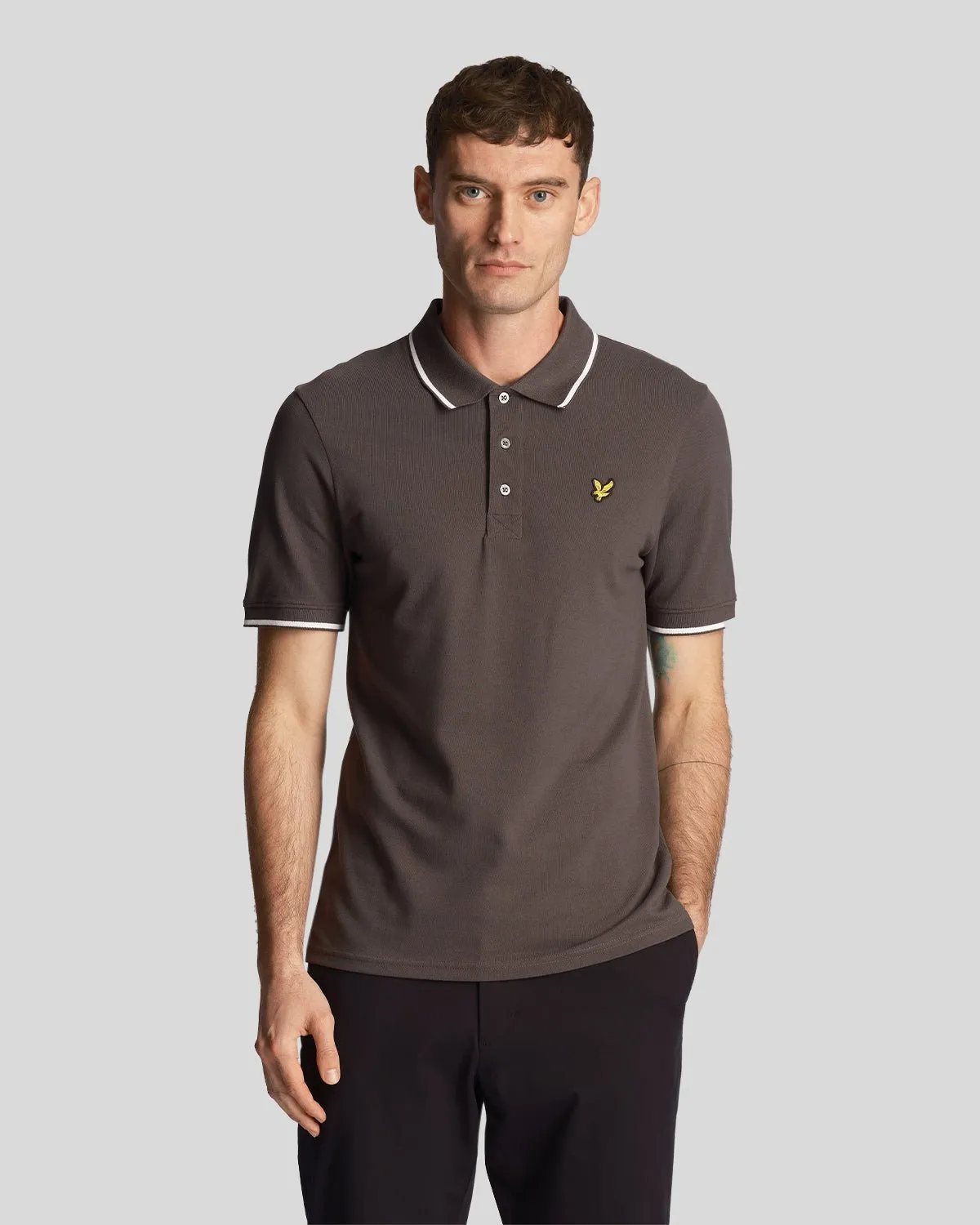 Tipped Polo Shirt sold by Lyle & Scott