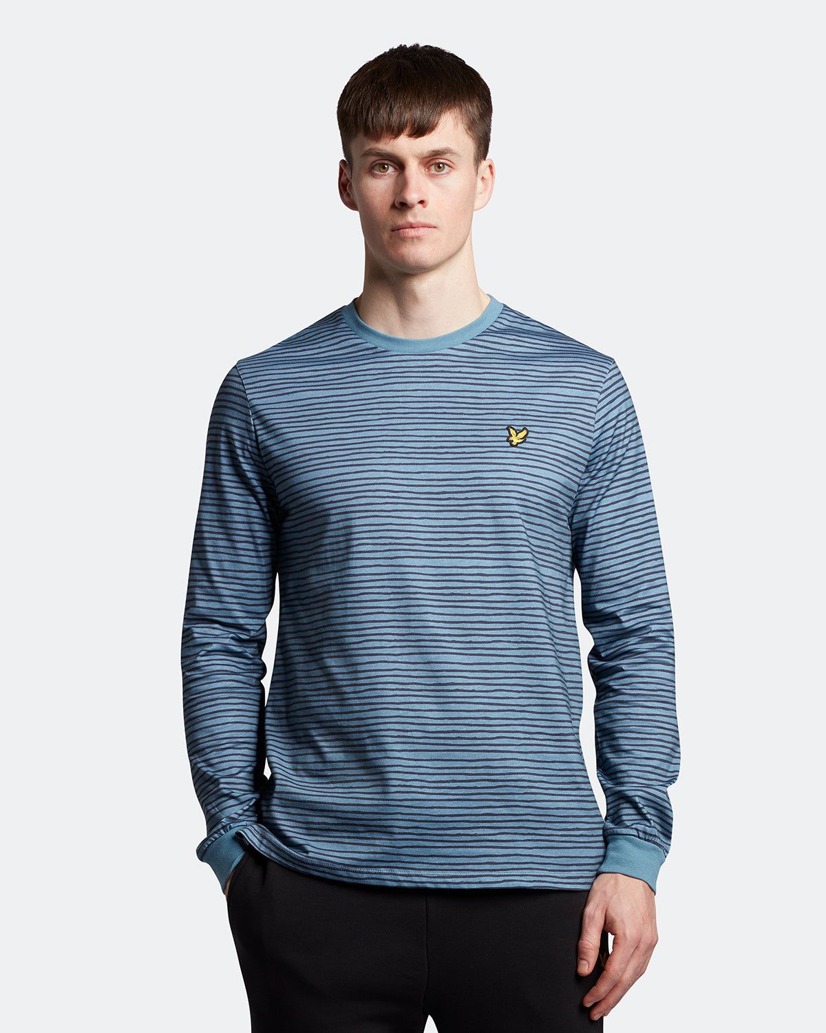Breton Stripe Long Sleeve T-Shirt sold by Lyle & Scott