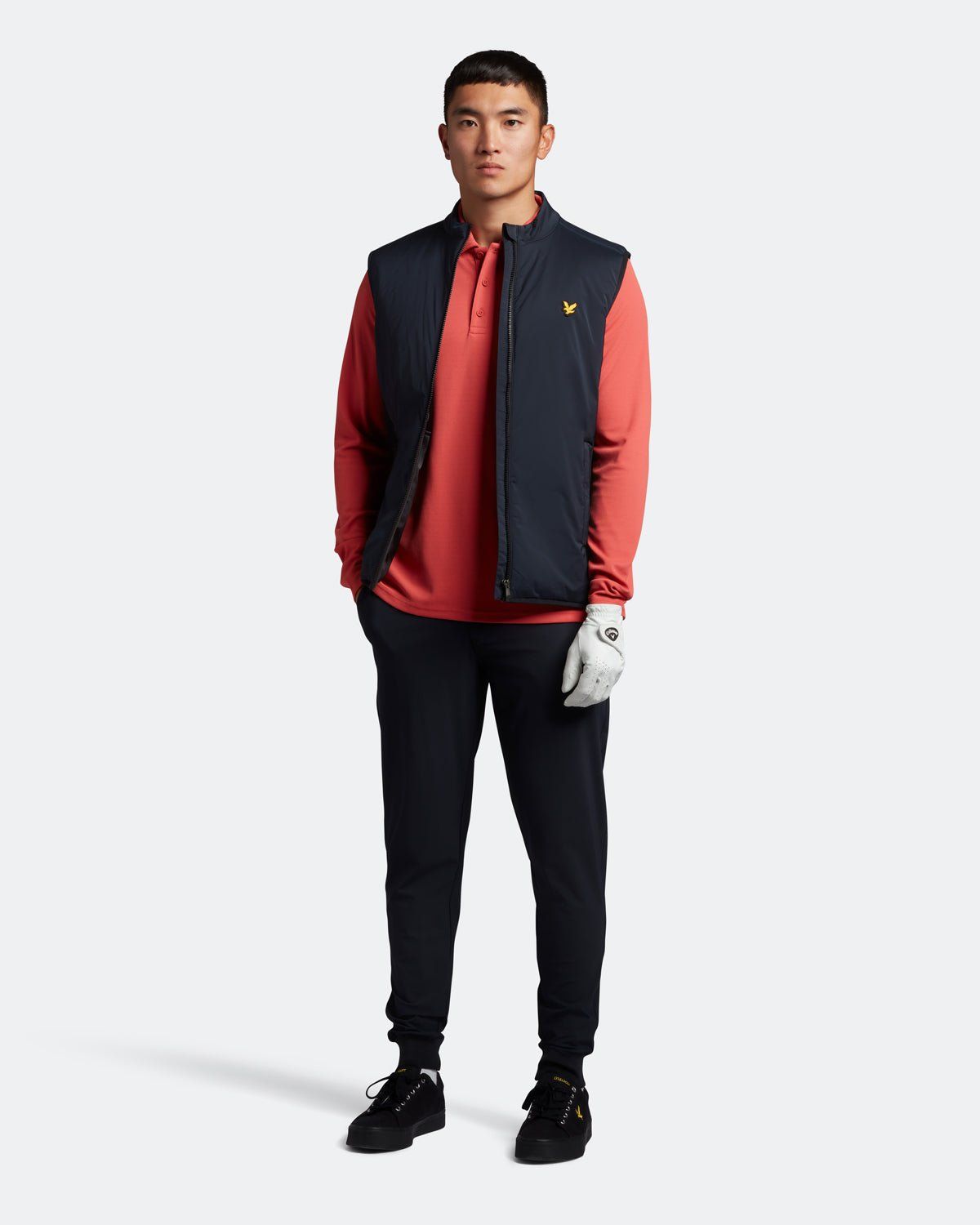 Golf Long Sleeve Technical Polo Shirt sold by Lyle & Scott product image thumbnail 2