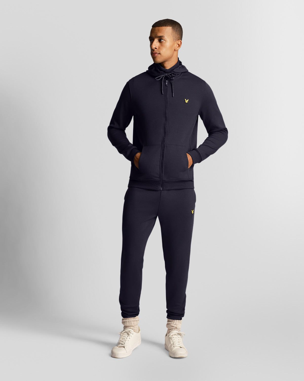 Sports Full Zip Fly Fleece Hoodie sold by Lyle & Scott product image thumbnail 2