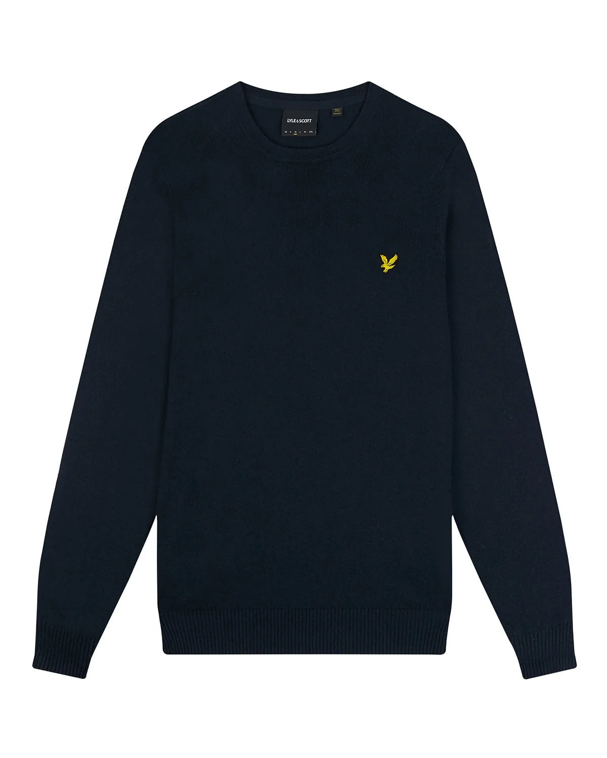 Cotton Merino Crew Neck Jumper sold by Lyle & Scott product image thumbnail 3
