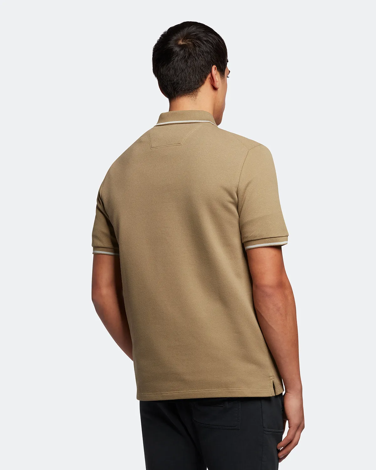 Tipped Polo Shirt sold by Lyle & Scott product image thumbnail 3