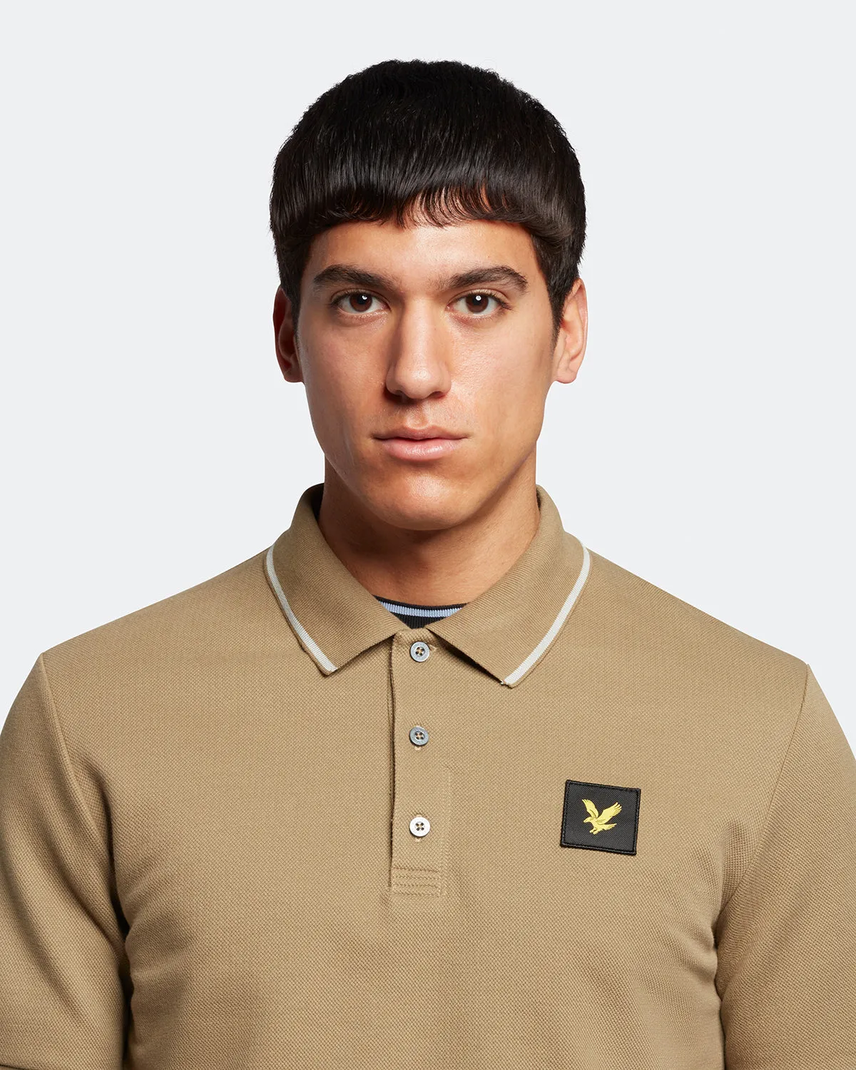 Tipped Polo Shirt sold by Lyle & Scott product image thumbnail 4