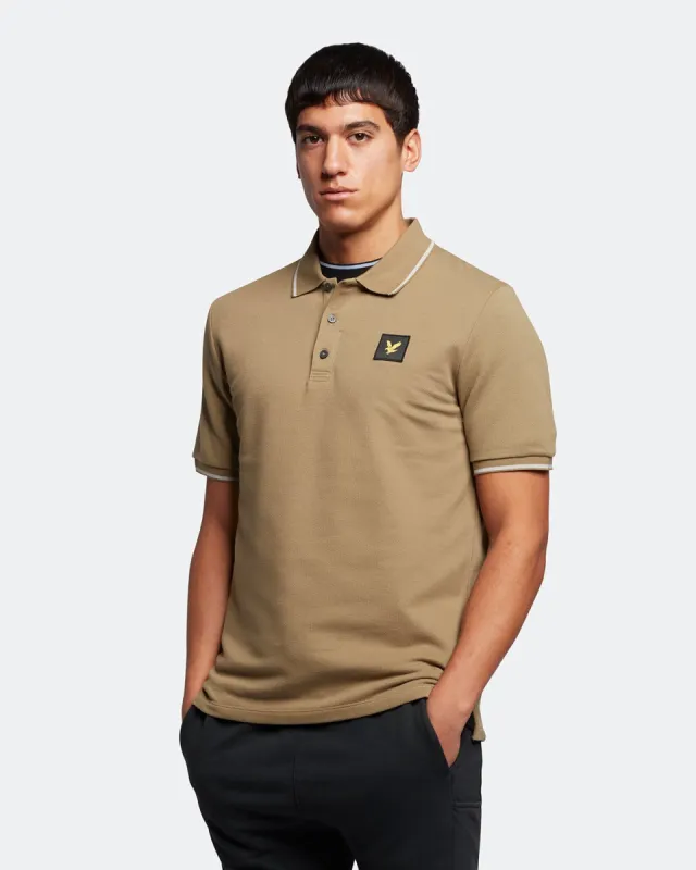 Tipped Polo Shirt sold by Lyle & Scott