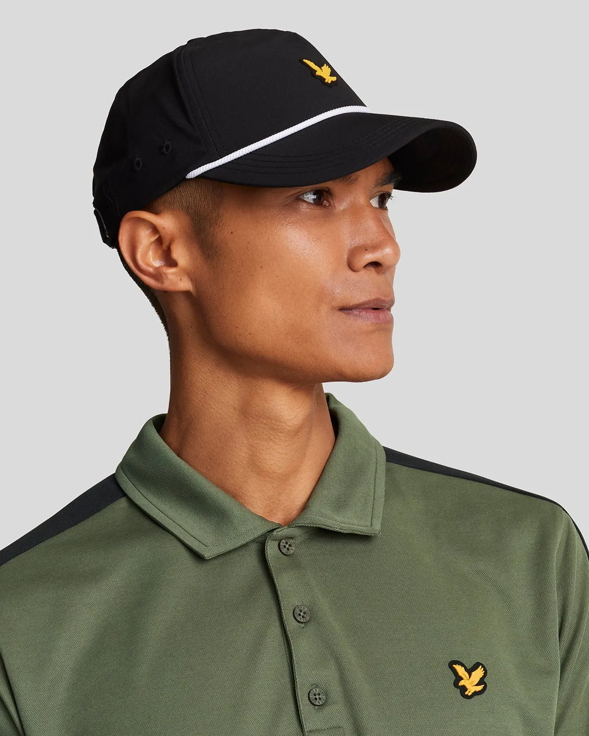 Golf Striped Polo Shirt sold by Lyle & Scott product image thumbnail 4