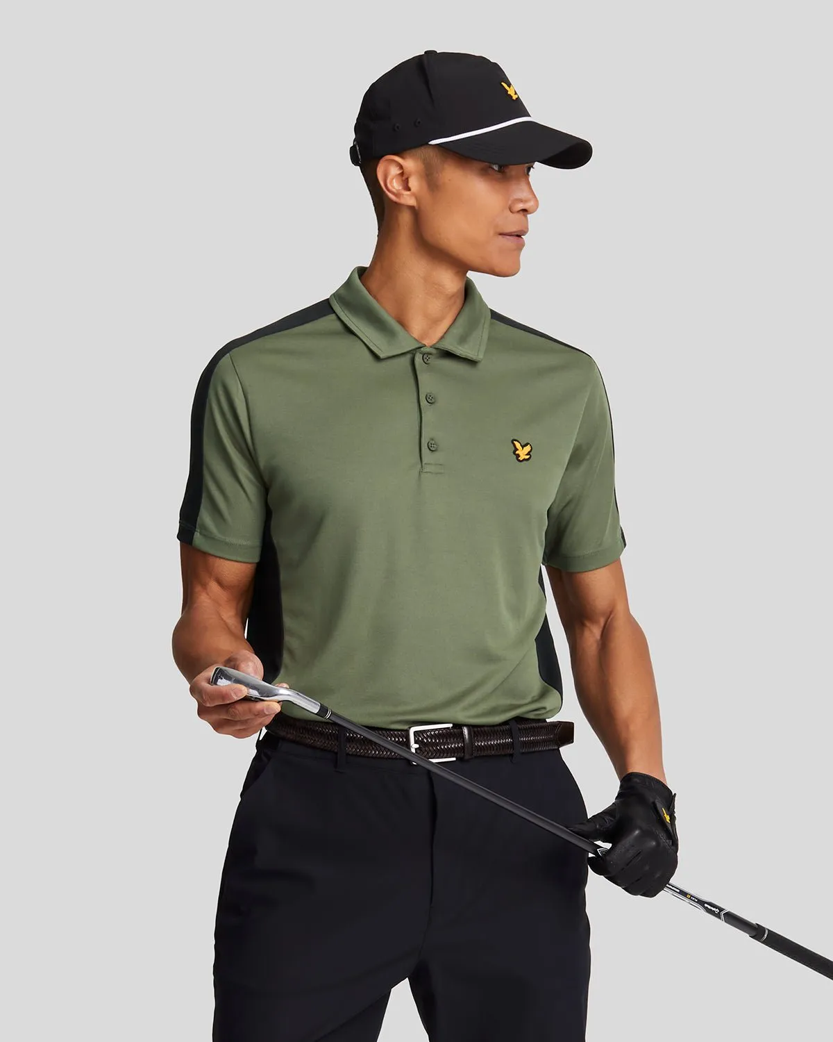 Golf Striped Polo Shirt sold by Lyle & Scott