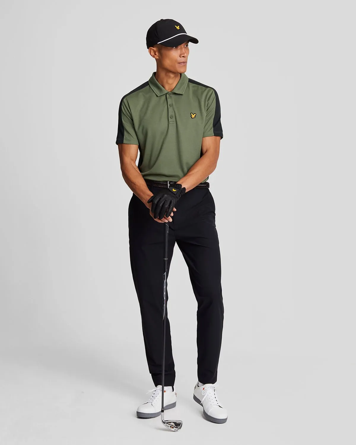 Golf Striped Polo Shirt sold by Lyle & Scott product image thumbnail 2