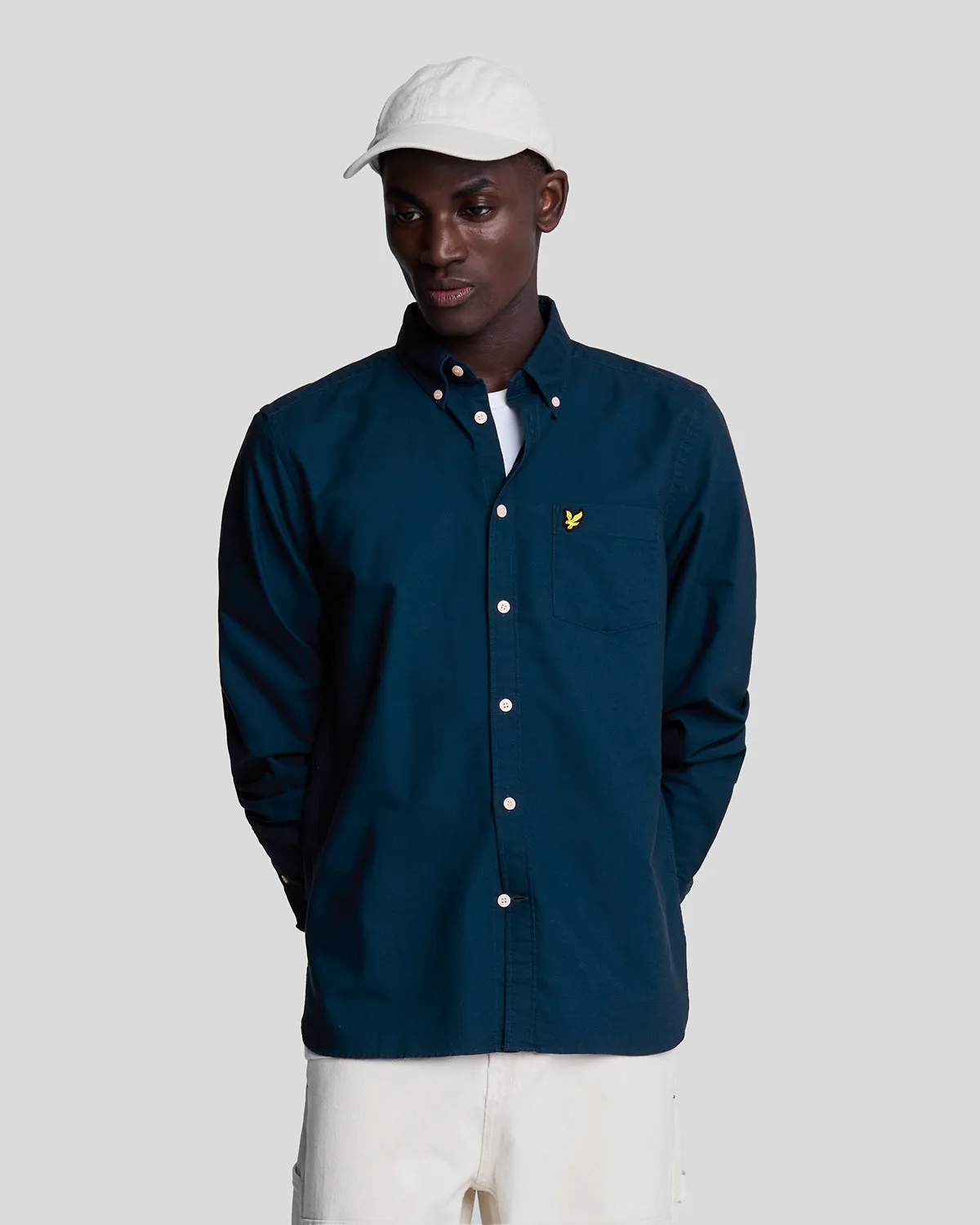 Plain Oxford Shirt sold by Lyle & Scott