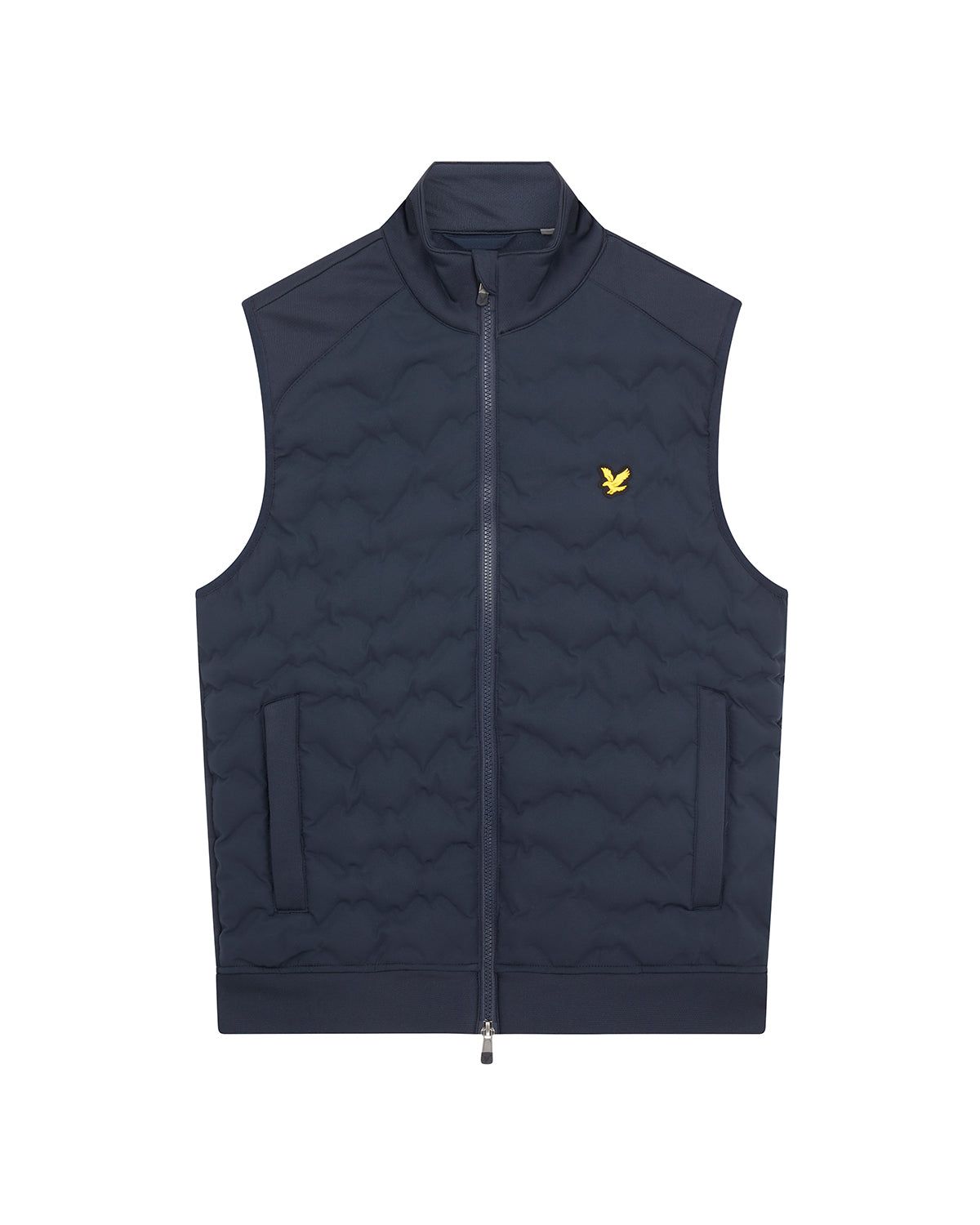Check Quilt Back Fleece Gilet sold by Lyle & Scott product image thumbnail 5