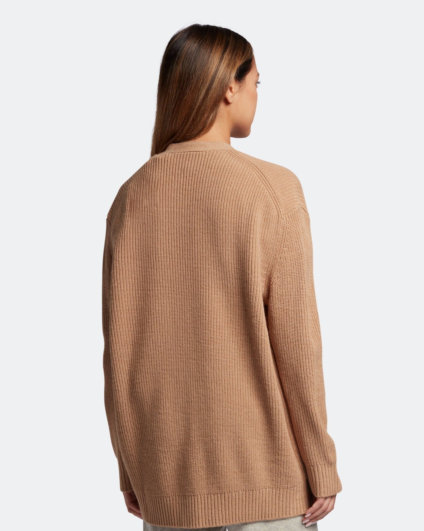 Ribbed Cardigan sold by Lyle & Scott product image thumbnail 3