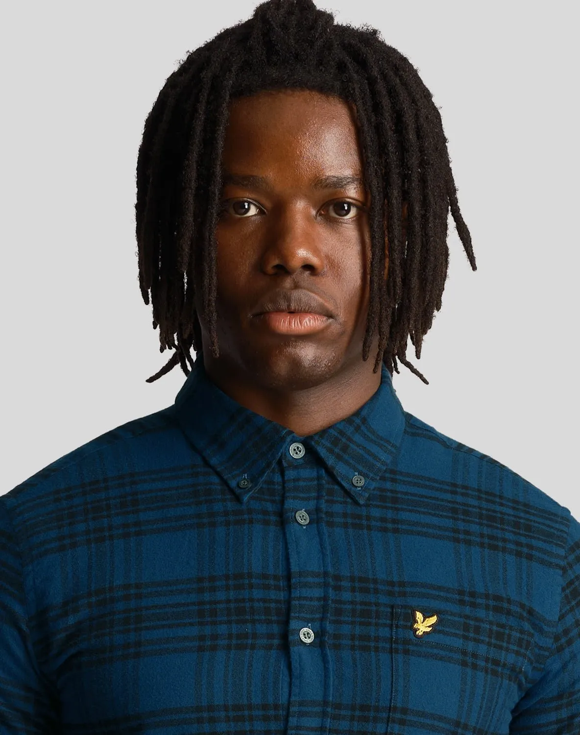 Check Flannel Shirt sold by Lyle & Scott product image thumbnail 4
