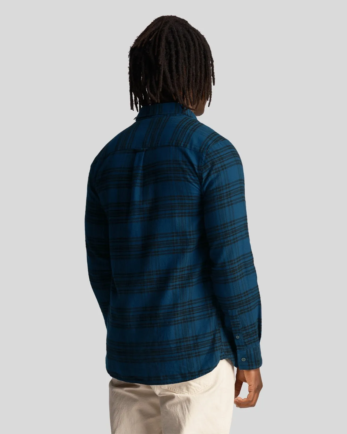 Check Flannel Shirt sold by Lyle & Scott product image thumbnail 3