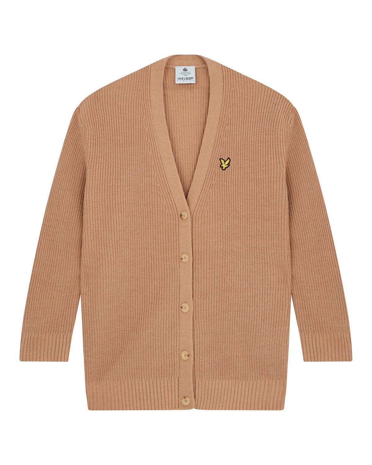 Ribbed Cardigan sold by Lyle & Scott product image thumbnail 5