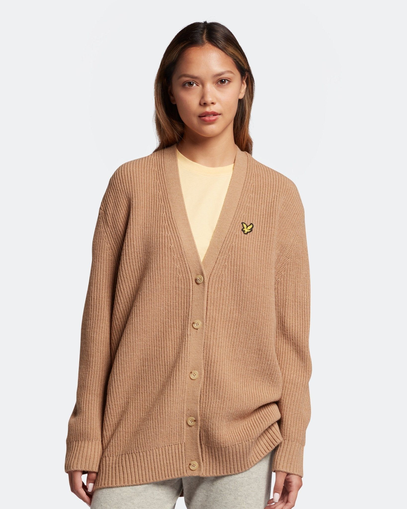 Ribbed Cardigan sold by Lyle & Scott