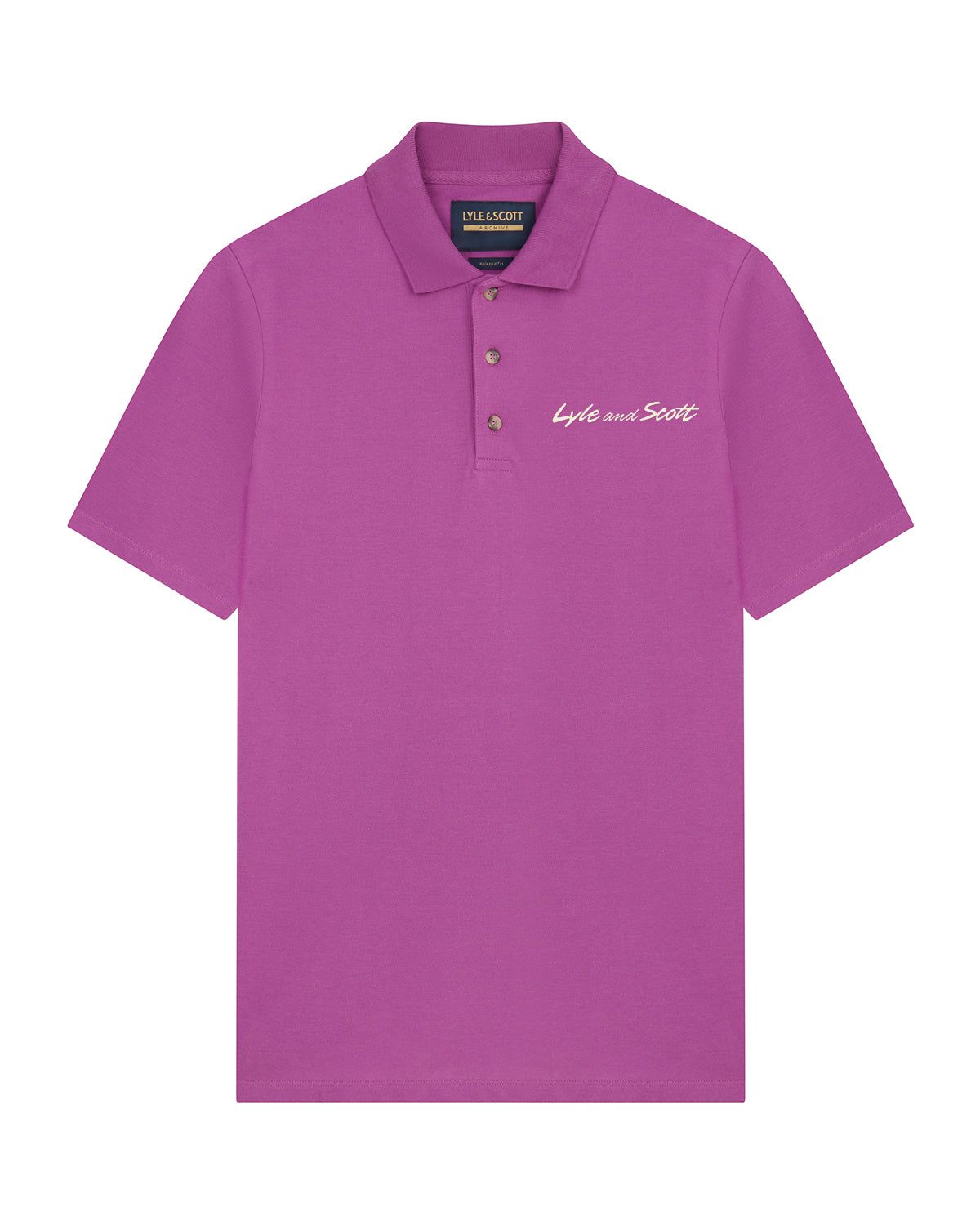 Script Polo Shirt sold by Lyle & Scott product image thumbnail 5