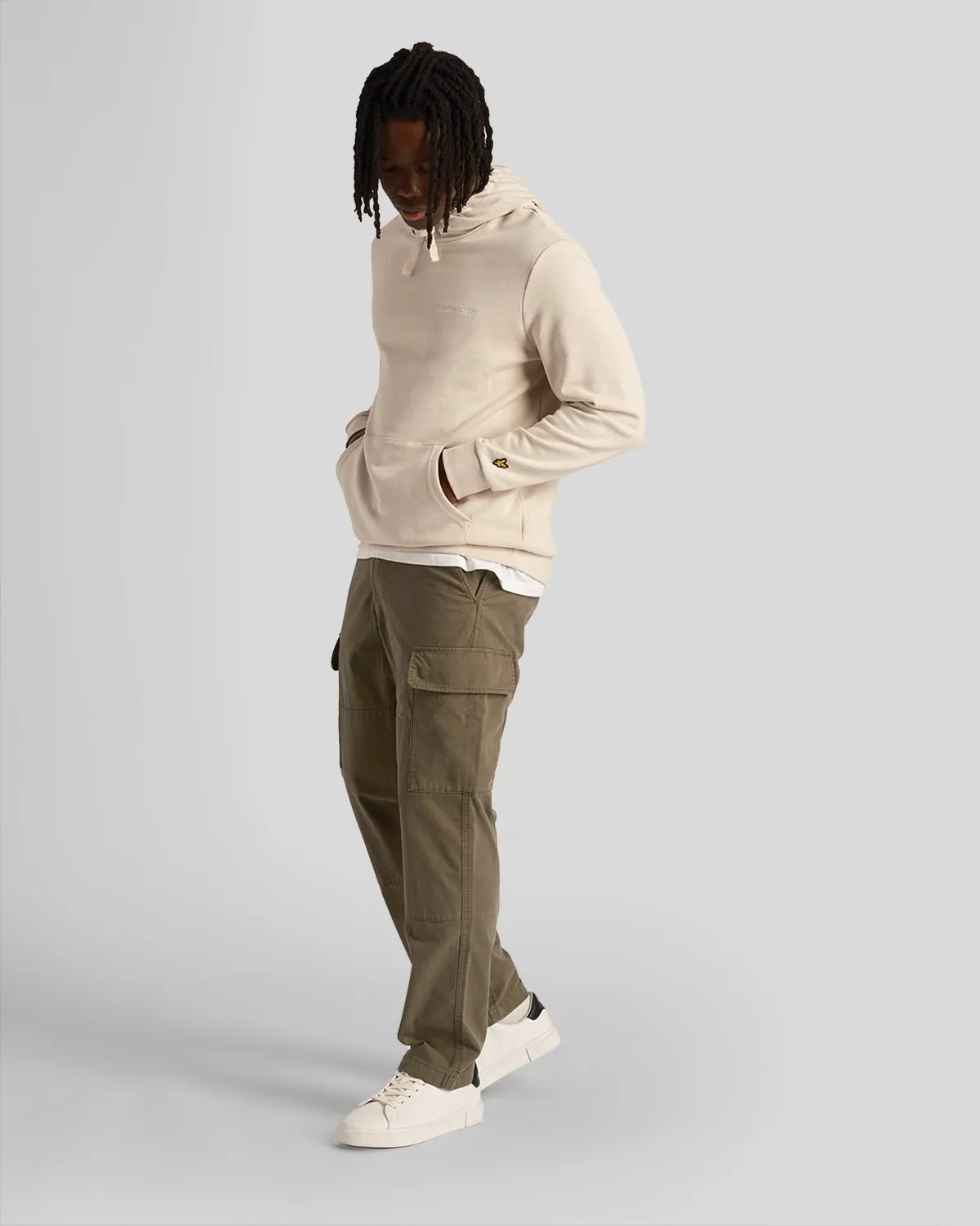 Loopback Embroidered Hoodie sold by Lyle & Scott product image thumbnail 2