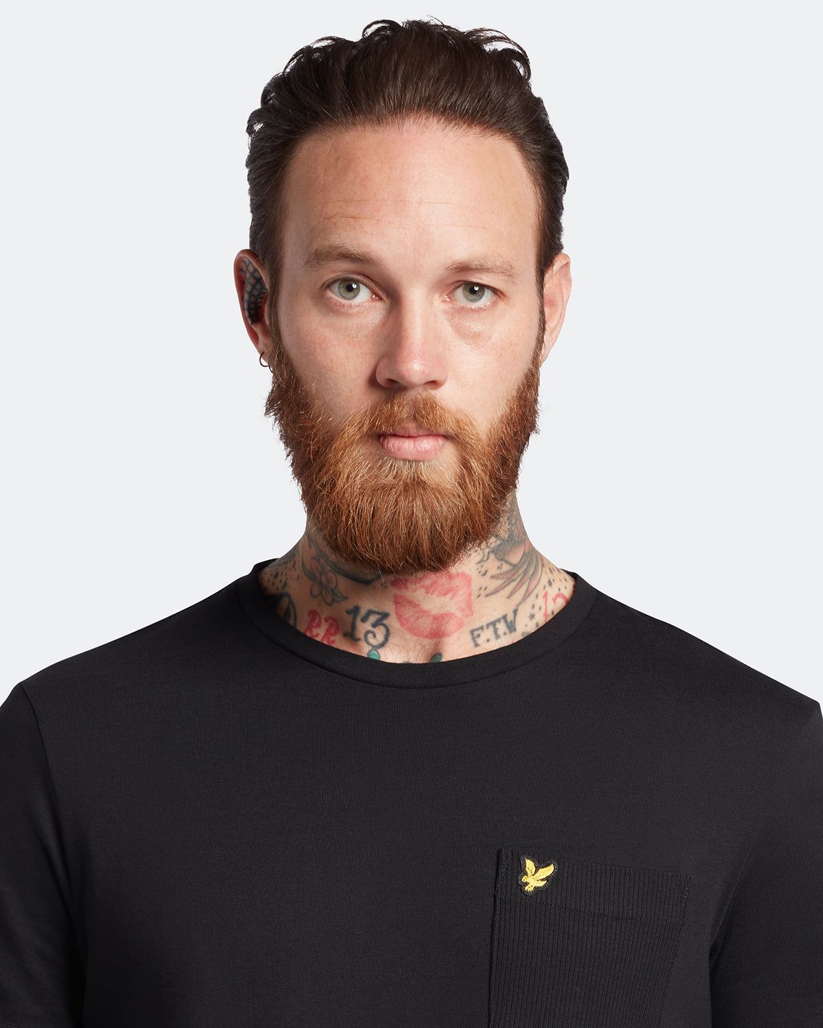 Tonal Stripe Pocket T-Shirt sold by Lyle & Scott product image thumbnail 4