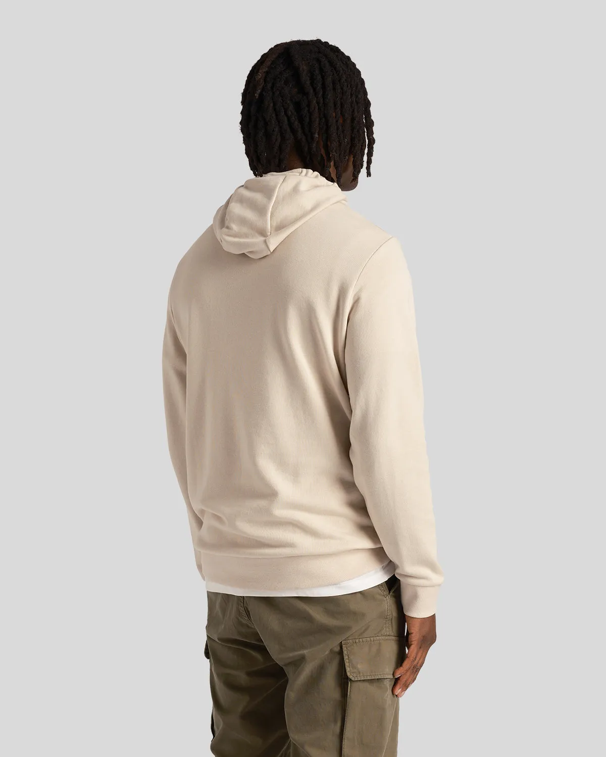 Loopback Embroidered Hoodie sold by Lyle & Scott product image thumbnail 4
