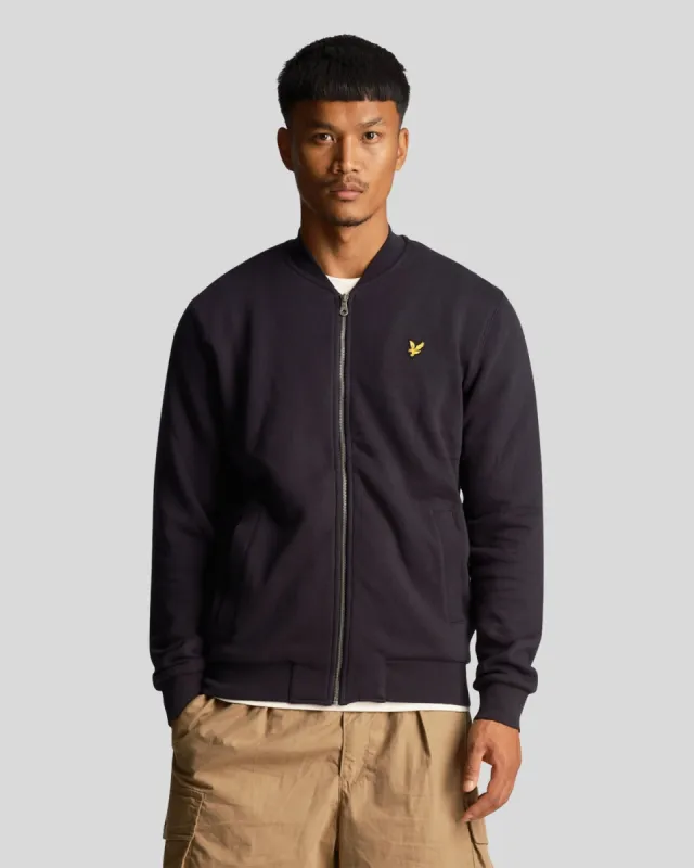 Jersey Bomber Jacket sold by Lyle & Scott