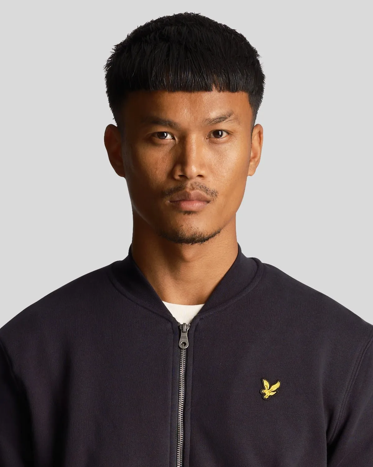 Jersey Bomber Jacket sold by Lyle & Scott product image thumbnail 4