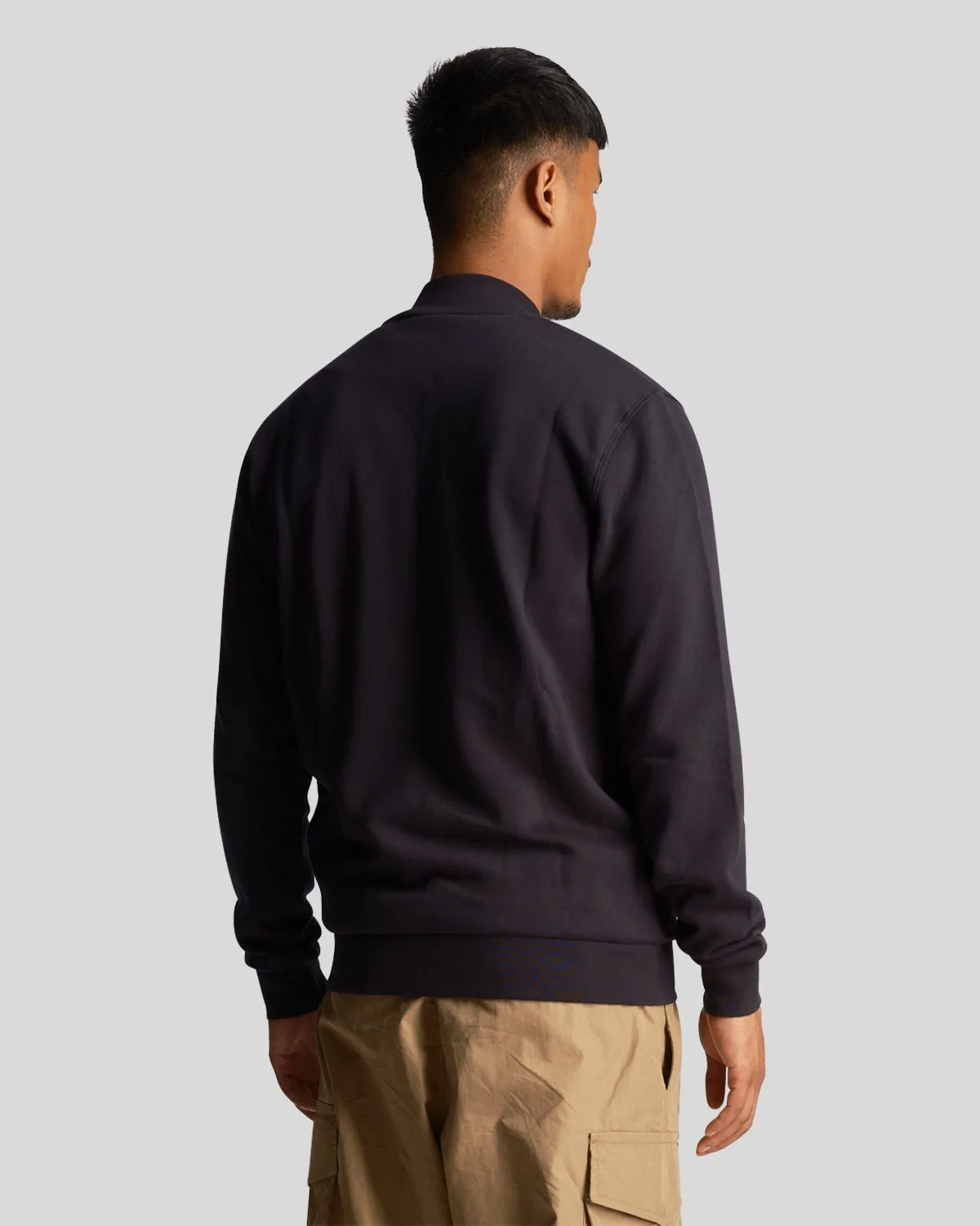 Jersey Bomber Jacket sold by Lyle & Scott product image thumbnail 3