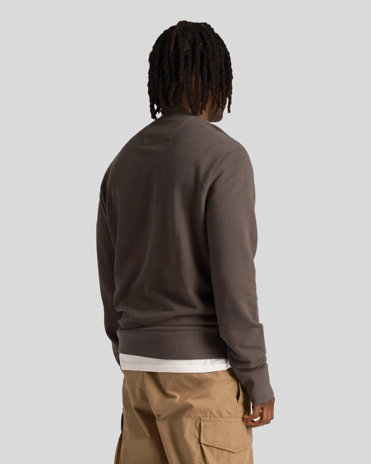 Loopback Utility Sweatshirt sold by Lyle & Scott product image thumbnail 3