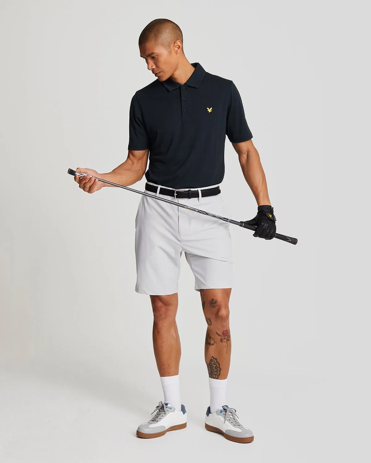 Golf Grid Technical Polo Shirt sold by Lyle & Scott product image thumbnail 2