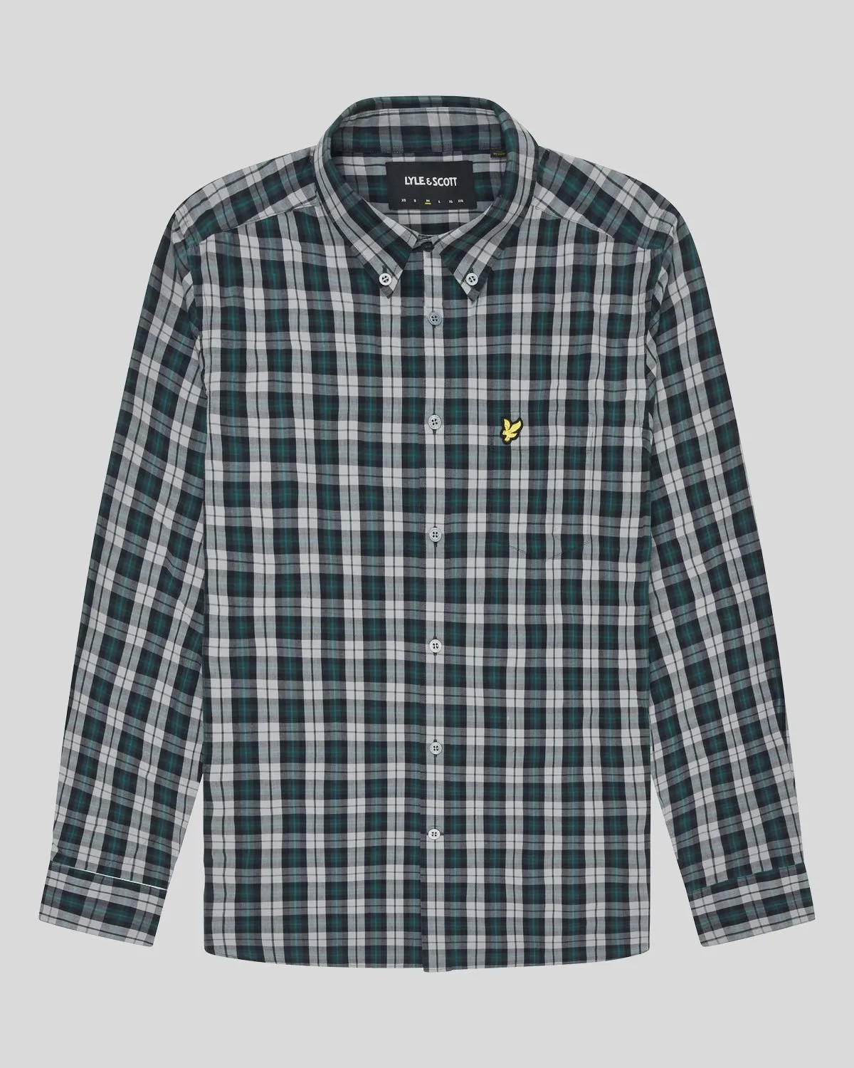 Washed Check Poplin Shirt sold by Lyle & Scott product image thumbnail 5