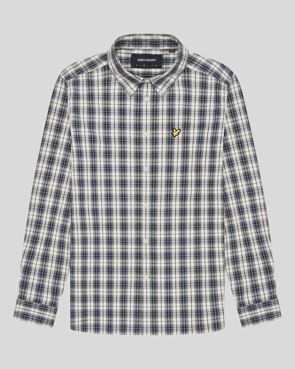 Washed Check Poplin Shirt sold by Lyle & Scott product image thumbnail 5