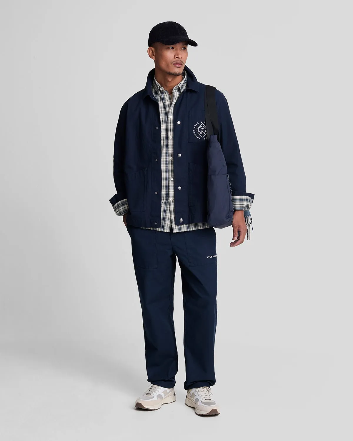 Washed Check Poplin Shirt sold by Lyle & Scott product image thumbnail 2