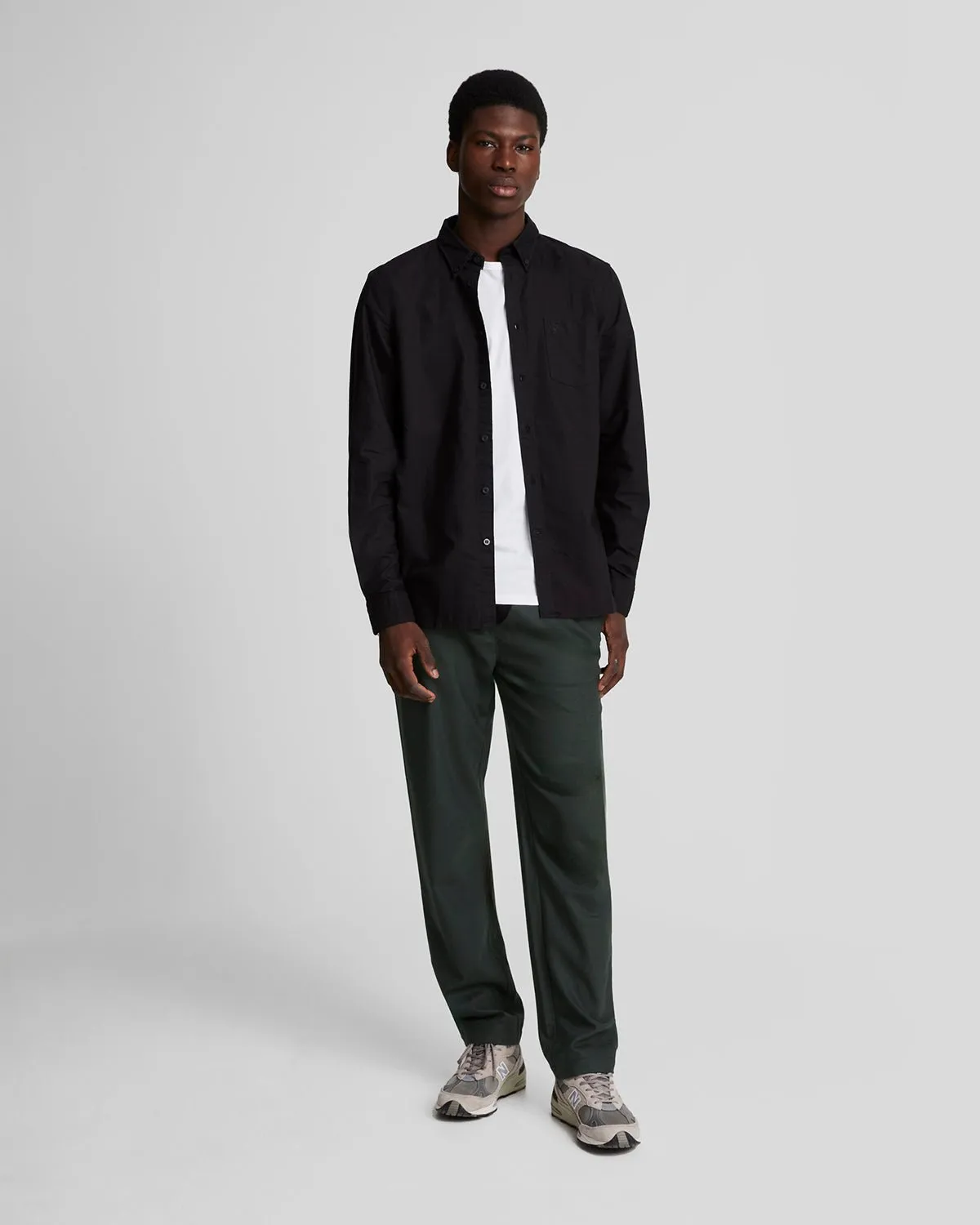 Tonal Eagle Drawstring Flannel Trouser sold by Lyle & Scott