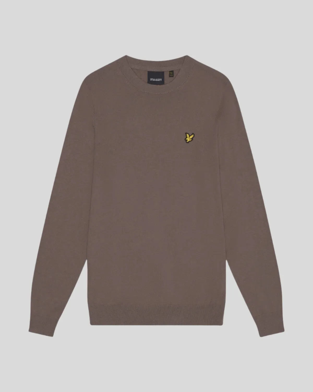 Cotton Merino Crew Neck Jumper sold by Lyle & Scott product image thumbnail 5