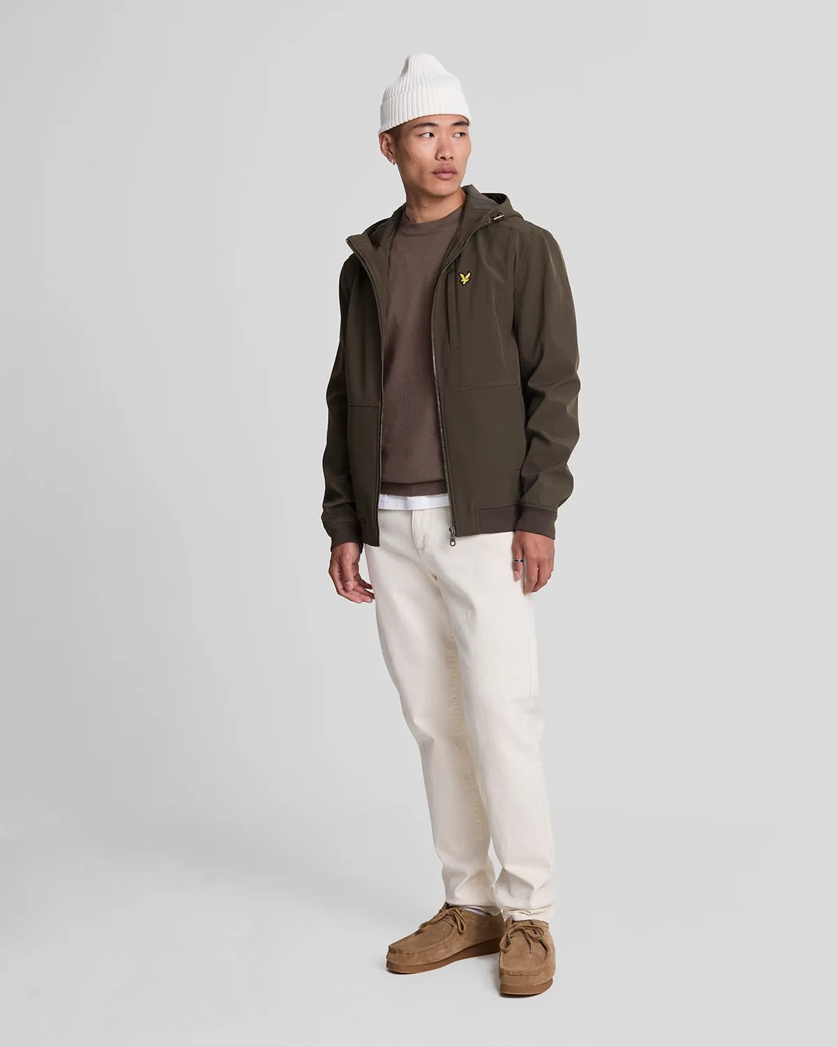 Cotton Merino Crew Neck Jumper sold by Lyle & Scott product image thumbnail 2