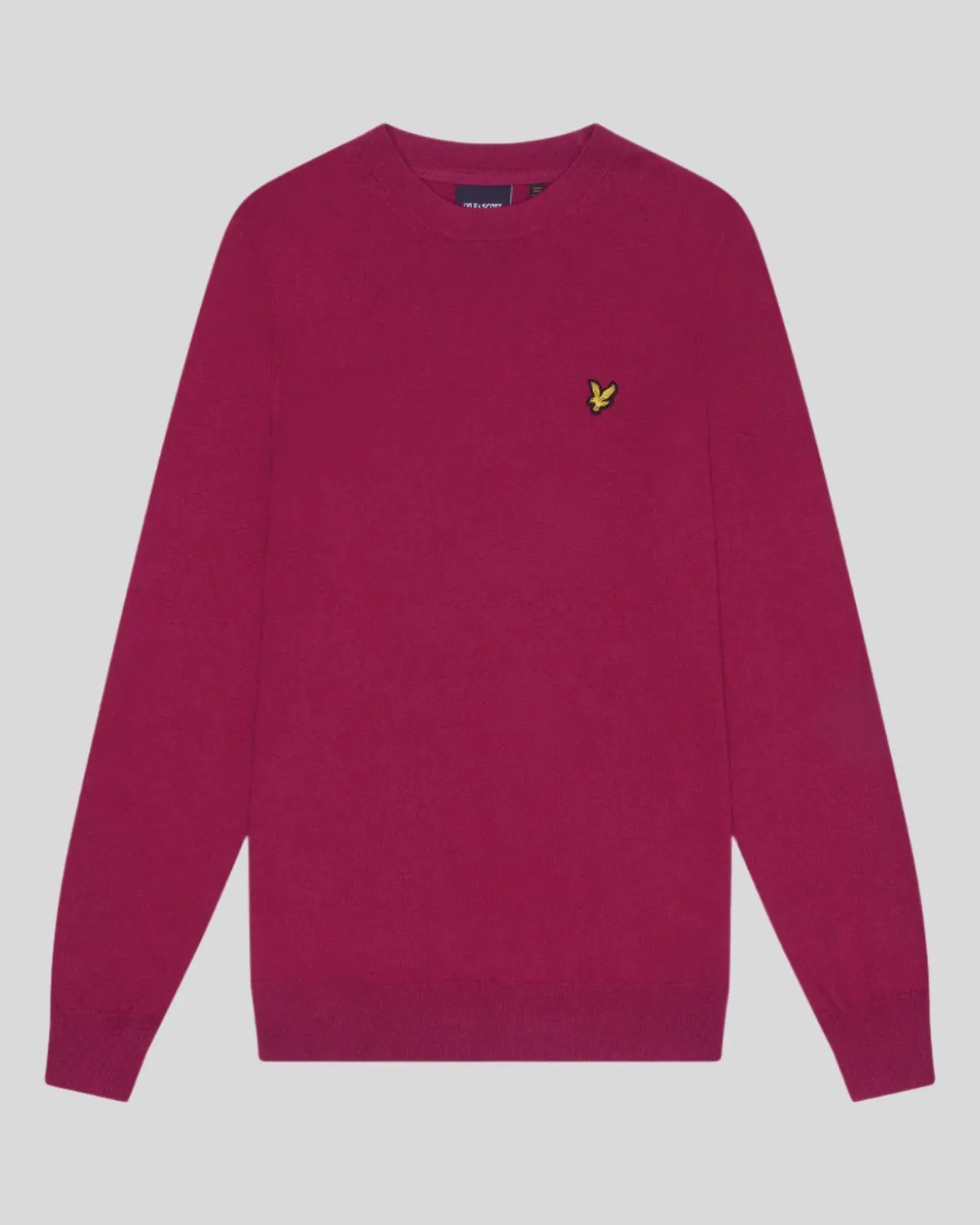 Cotton Merino Crew Neck Jumper sold by Lyle & Scott product image thumbnail 5