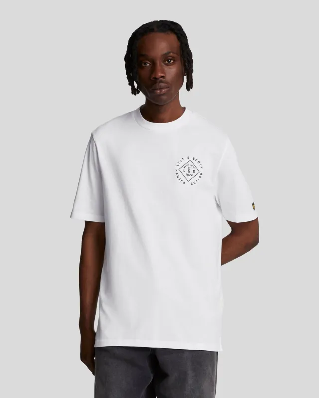 Stamp T-Shirt sold by Lyle & Scott