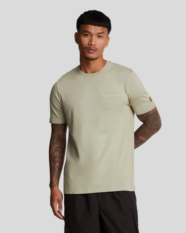 Embroidered T-Shirt sold by Lyle & Scott