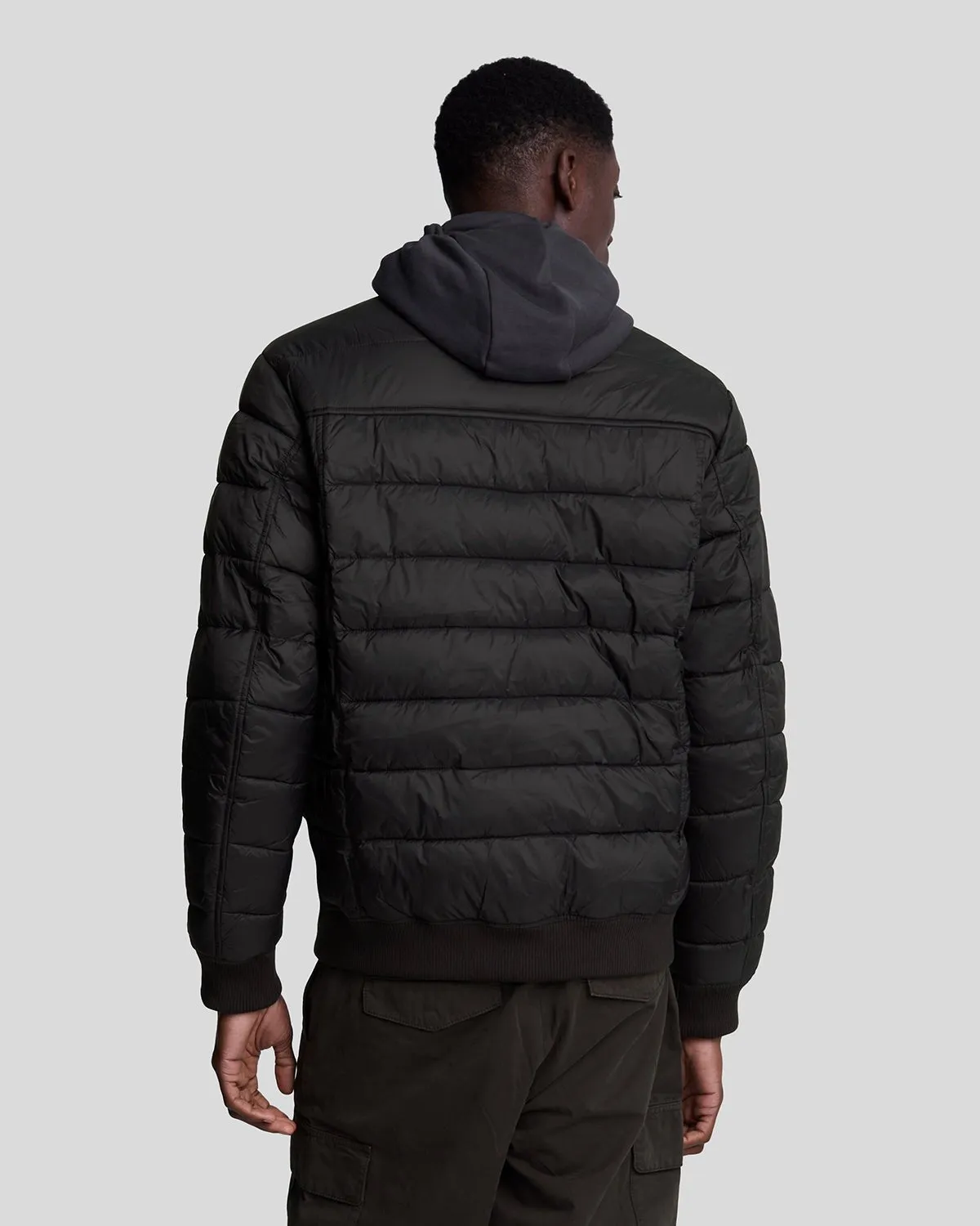 Funnel Neck Puffer Jacket sold by Lyle & Scott product image thumbnail 3