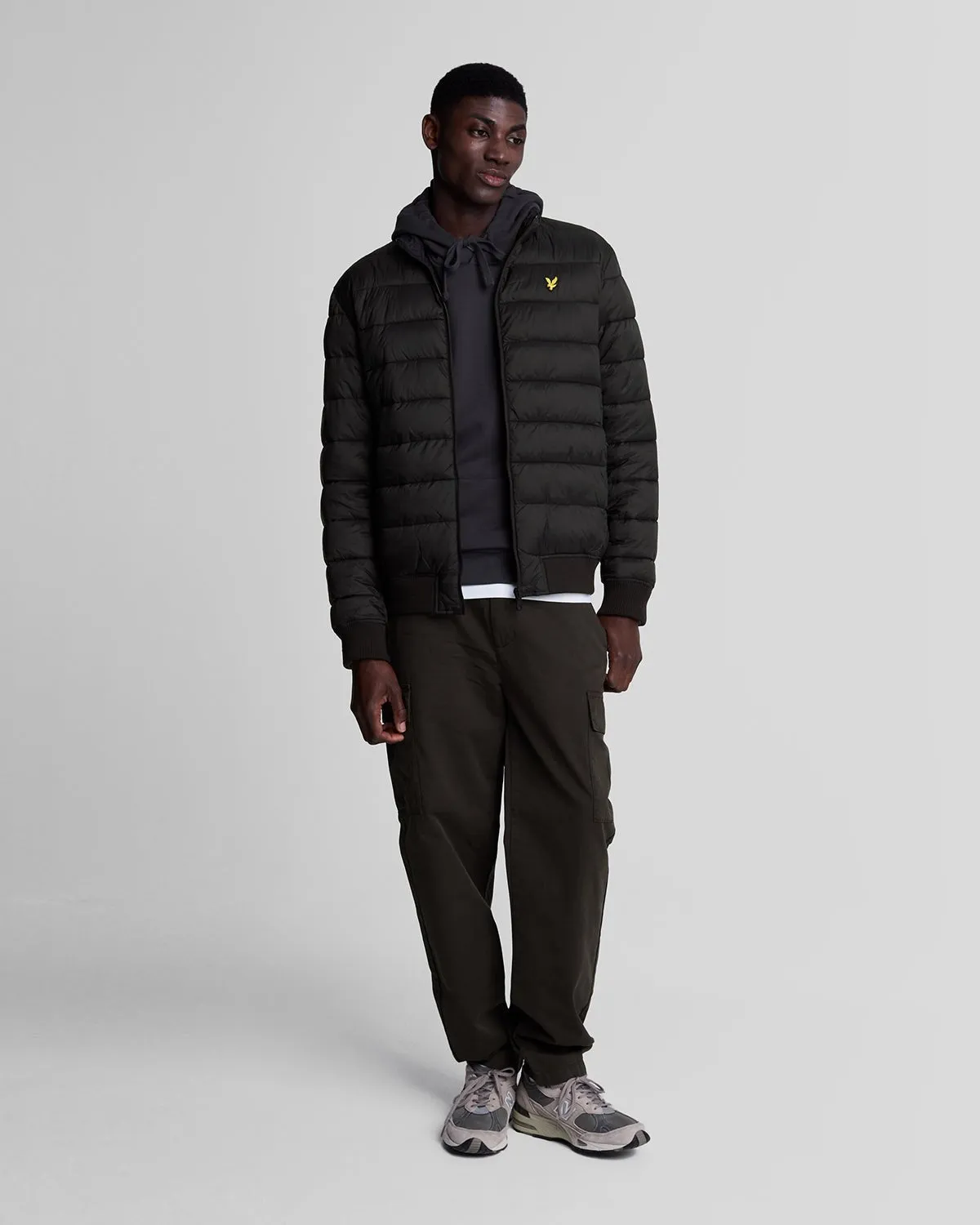 Funnel Neck Puffer Jacket sold by Lyle & Scott product image thumbnail 2